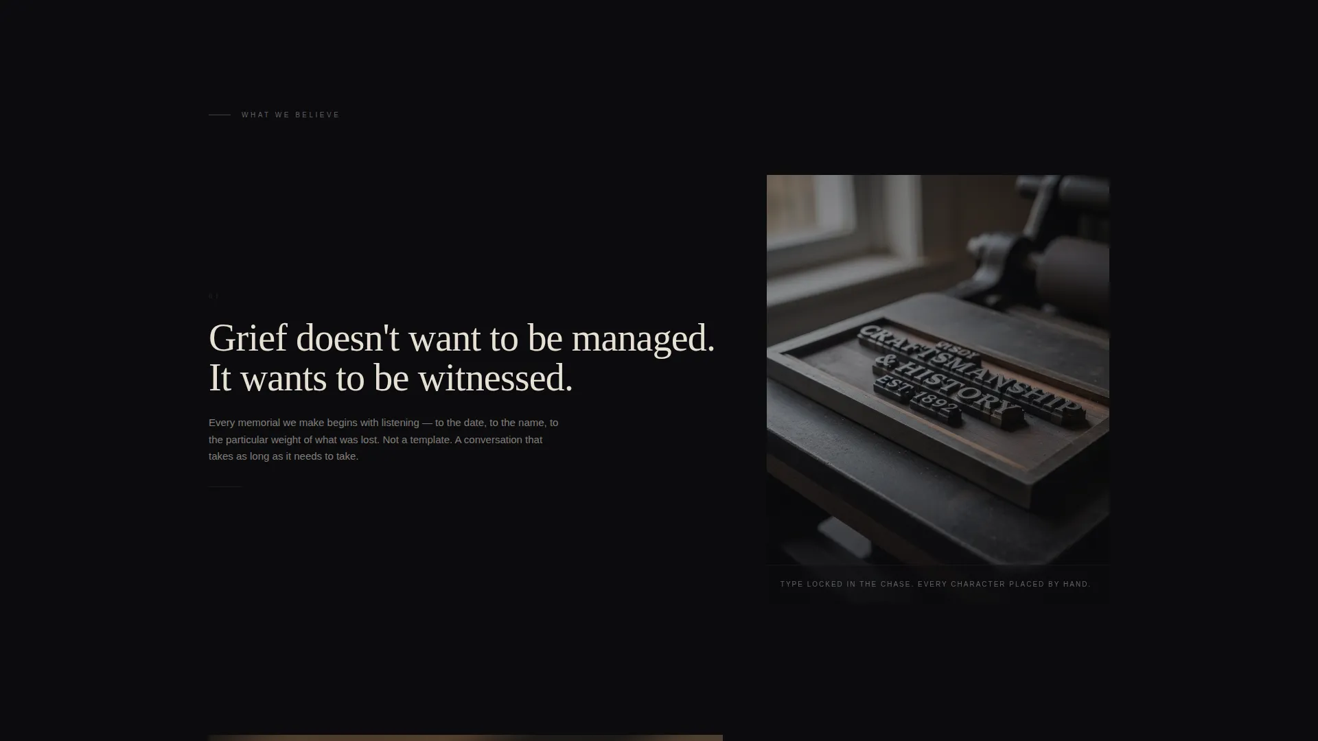 Timeless Anniversary Memorial Landing Page Template