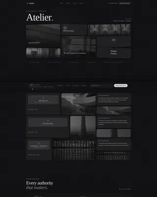 Award-Winning Architect Portfolio Landing Page
