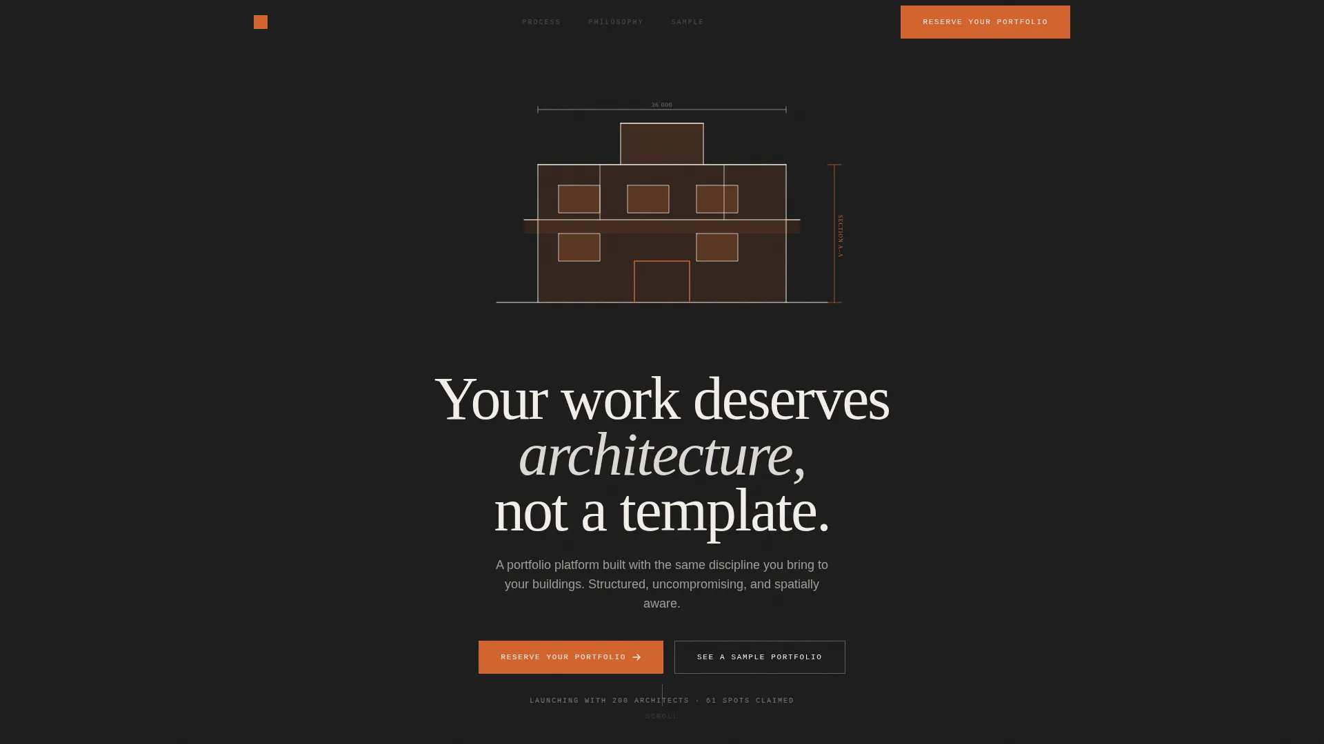 Premium Minimalist Landing Page Template