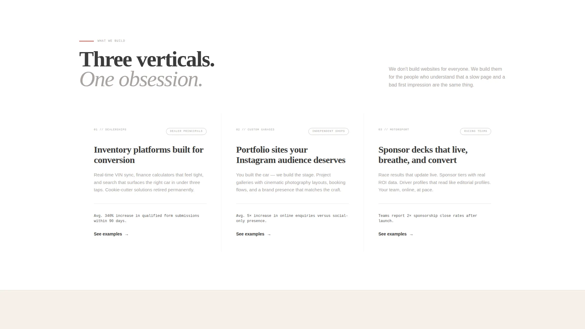 Bold Automotive Agency Landing Page Template