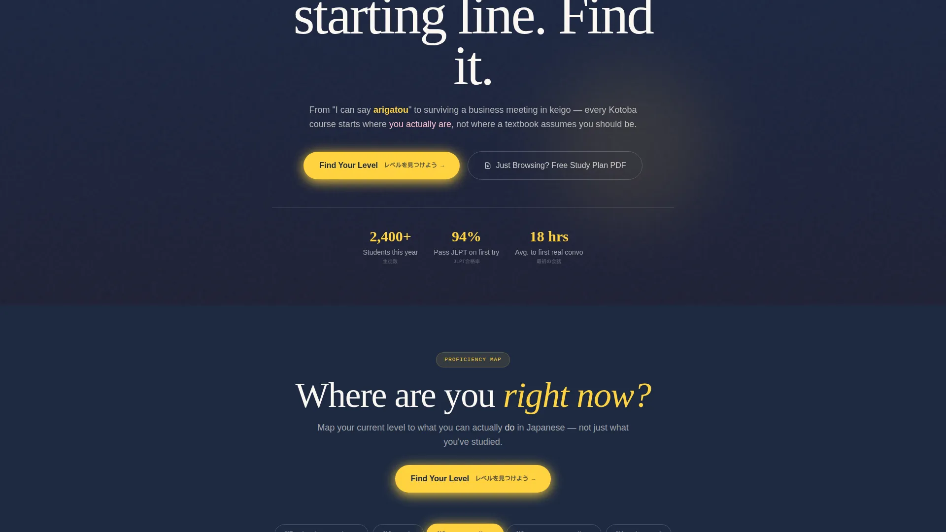 Japanese Language School Landing Page Template