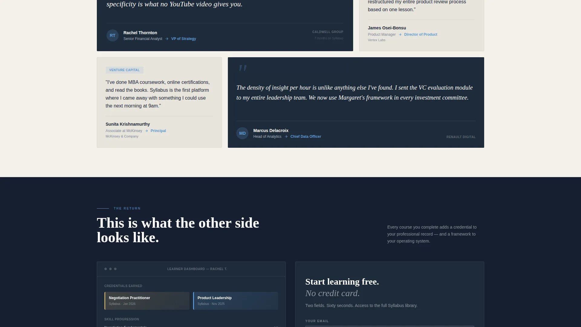 Online Course Platform Reviews Website Template