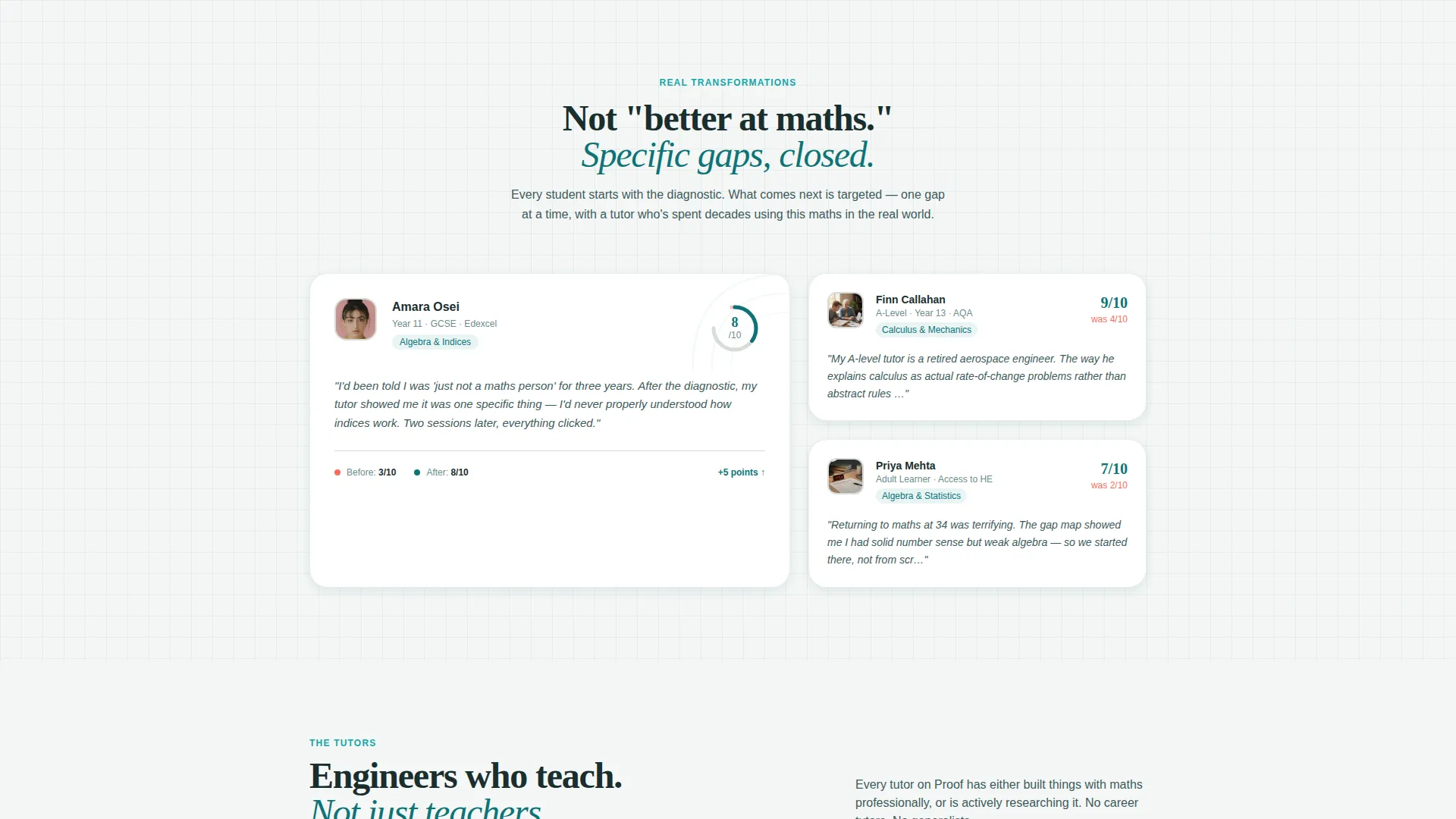 Mathematics Education Reviews Website Template