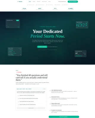 Test Prep & Exam Coaching Professional Website Template