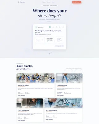 College & University Specialist Professional Website Template