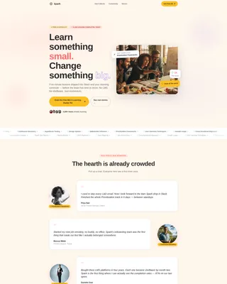 Online Course Platform Professional Website Template