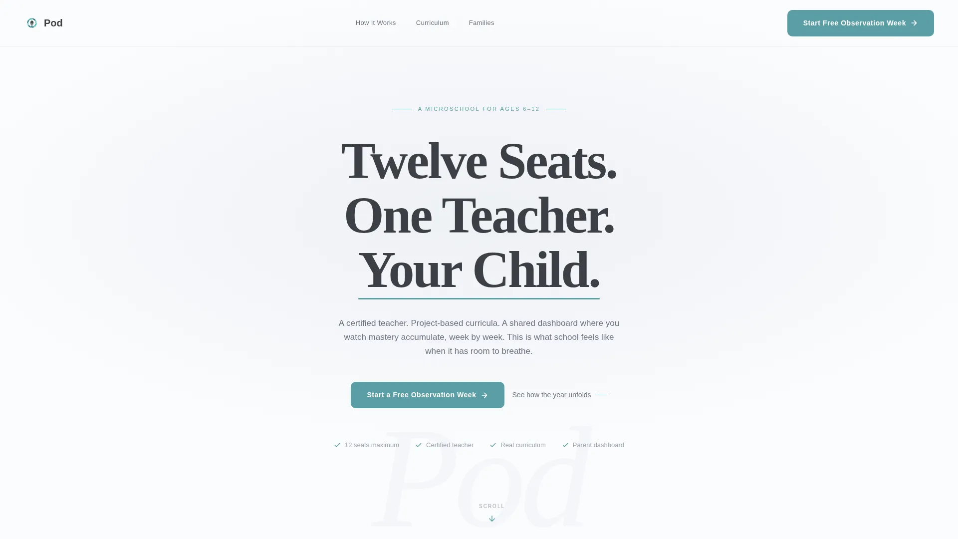 Specialized Certification & Programs Portfolio Website Template