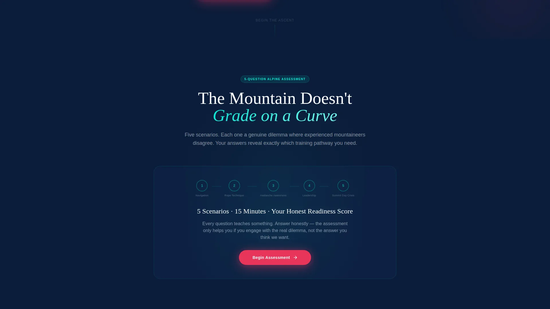 Outdoor & Adventure Education Professional Website Template