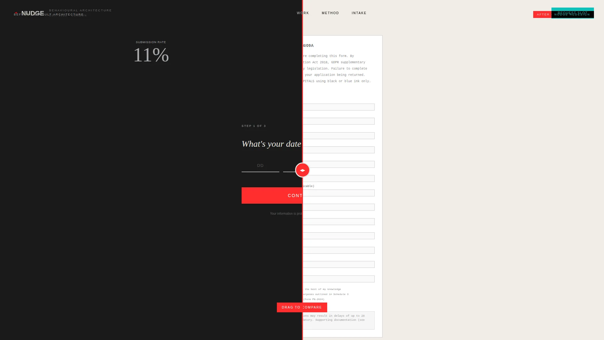 Behavioral Science Agency Landing Page Template