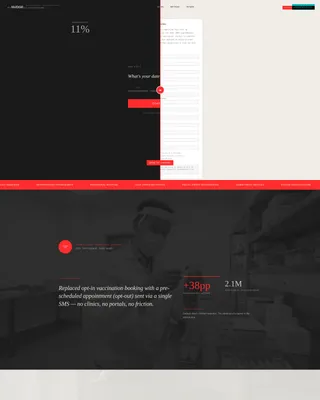 Behavioral Science Agency Landing Page Template