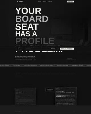 Board Member LinkedIn Profile Optimization Landing Page