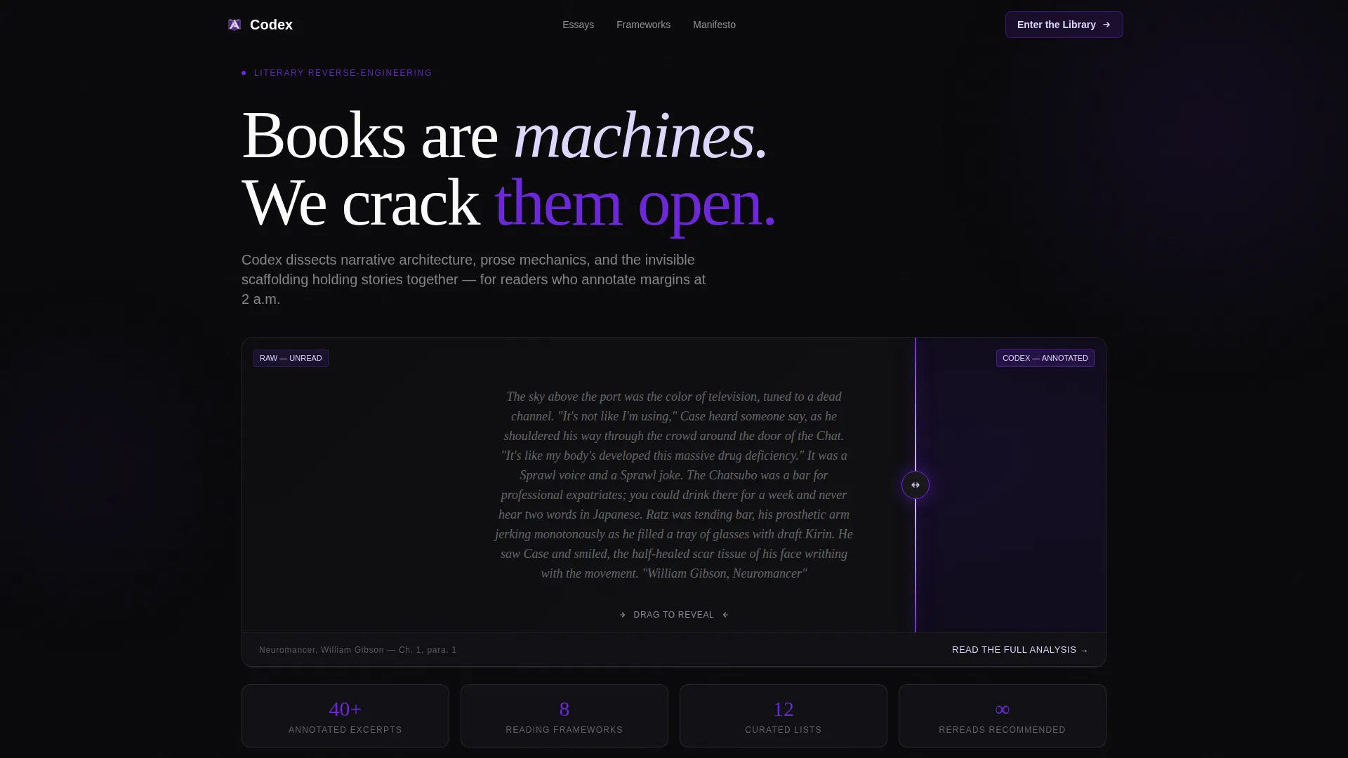 Side Project & Hobby Showcase Blog & Content Website Template