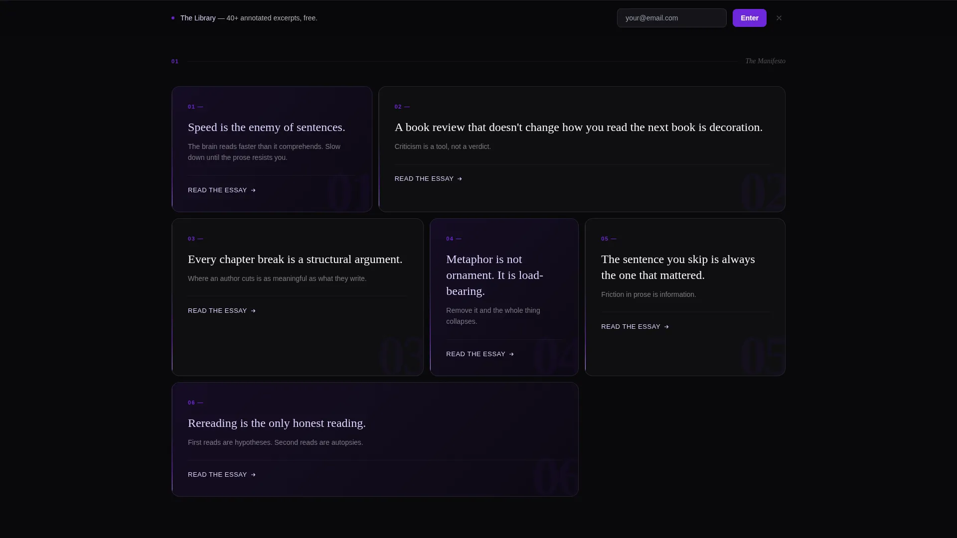Side Project & Hobby Showcase Blog & Content Website Template