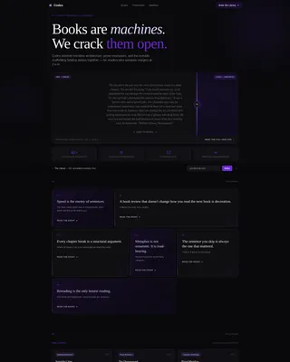 Side Project & Hobby Showcase Blog & Content Website Template