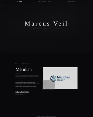 Brand Strategist Portfolio Directory Website Template