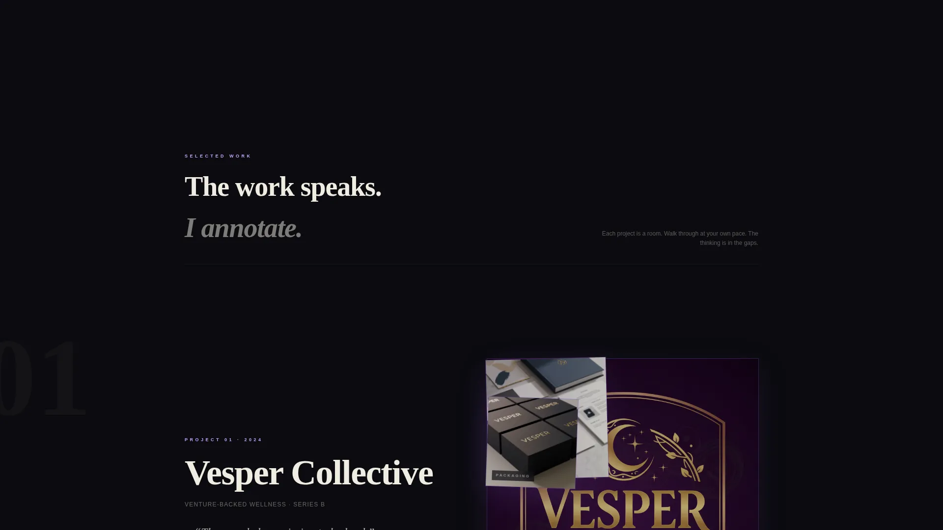 Bold Brand Strategist Landing Page Template