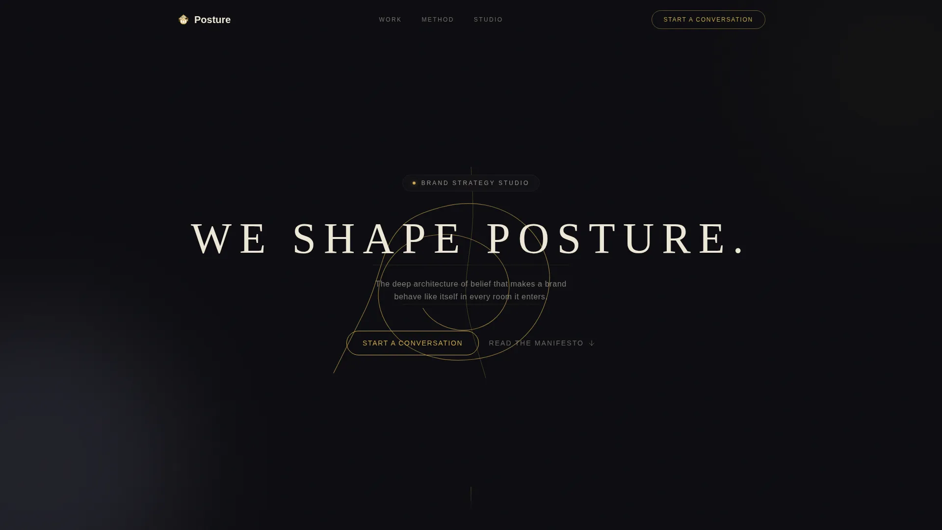 Brand Strategy Consultancy Landing Page Template