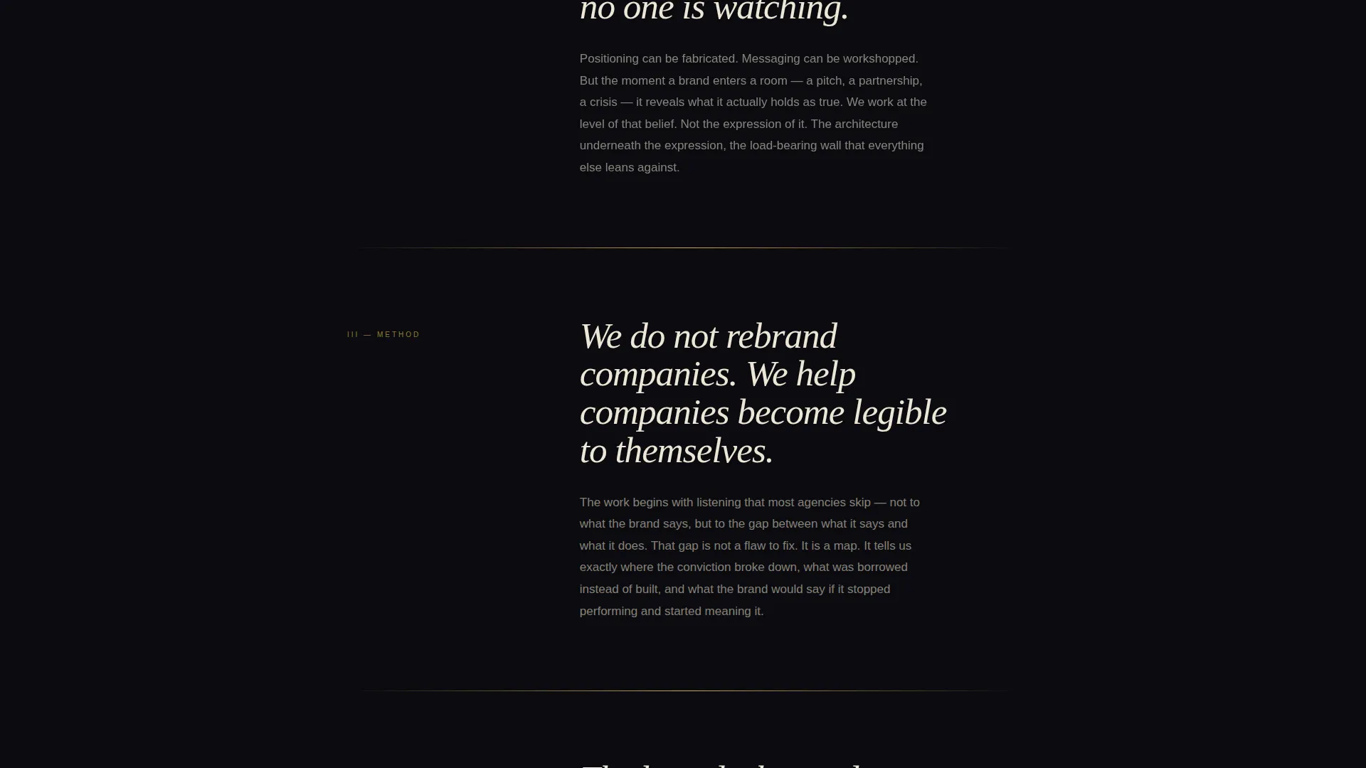 Brand Strategy Consultancy Landing Page Template