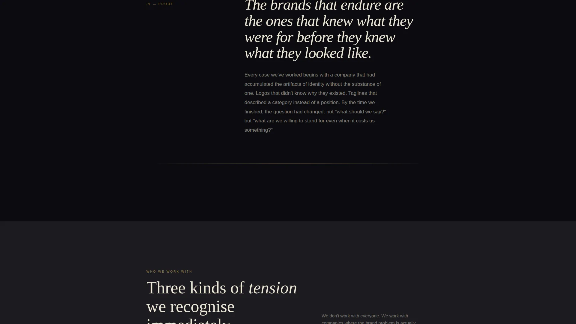 Brand Strategy Consultancy Landing Page Template
