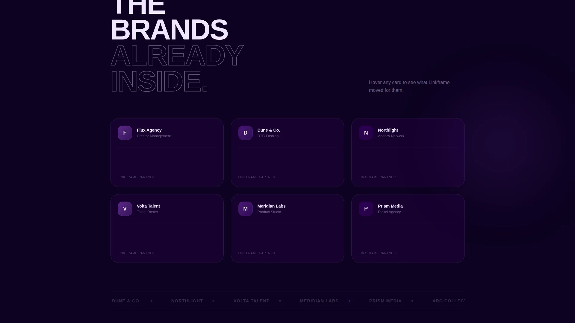 Bold Biolink Landing Page Template