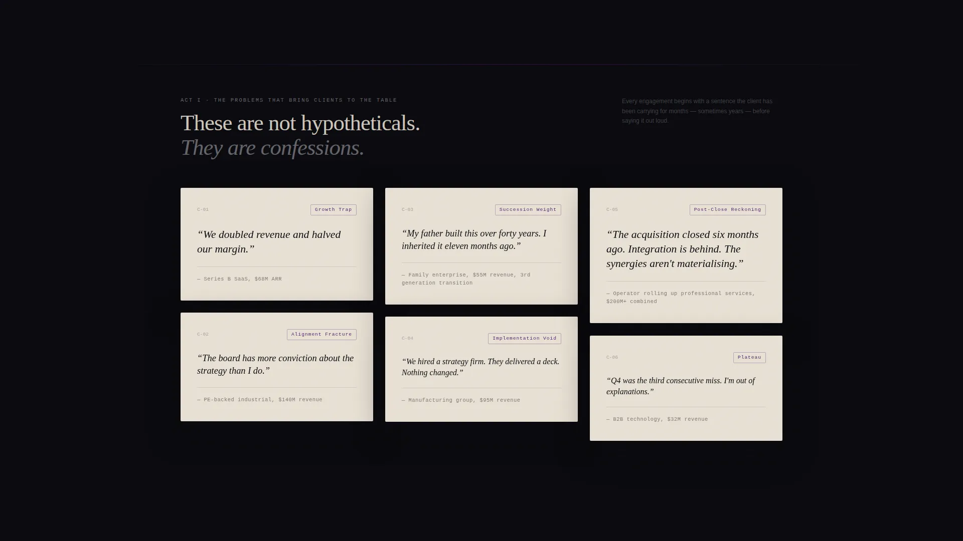 Business Strategy Consultant Landing Page Template
