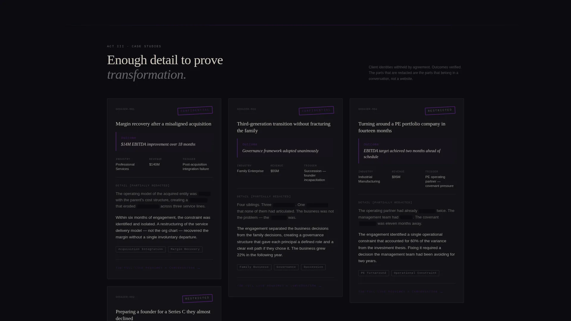 Business Strategy Consultant Landing Page Template