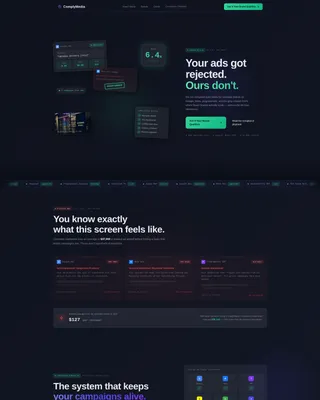 Cannabis PPC Agency Landing Page Template