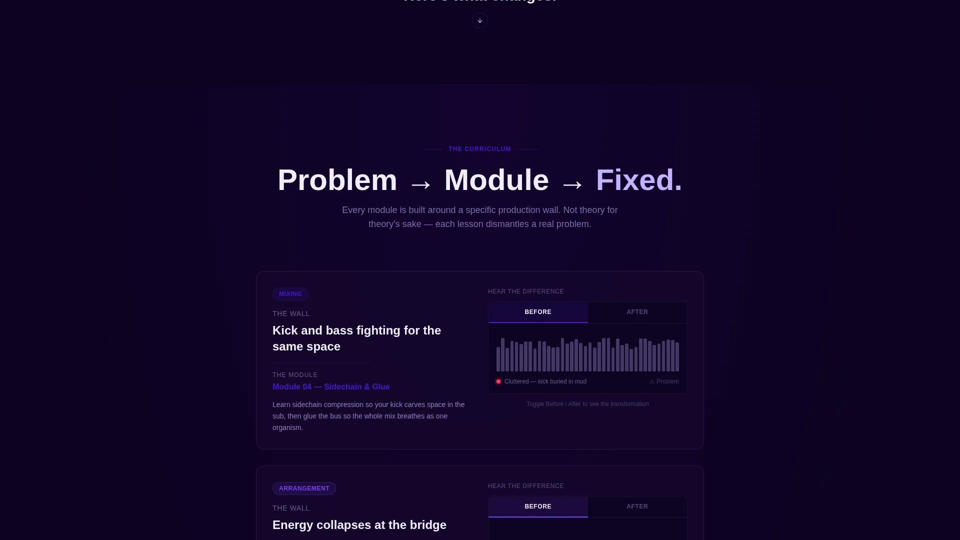 Music & Performing Arts School Professional Website Template