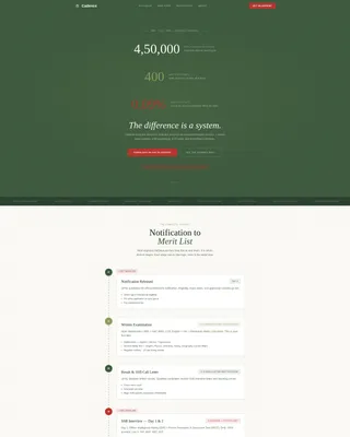 Indian Coaching & Entrance Prep Professional Website Template