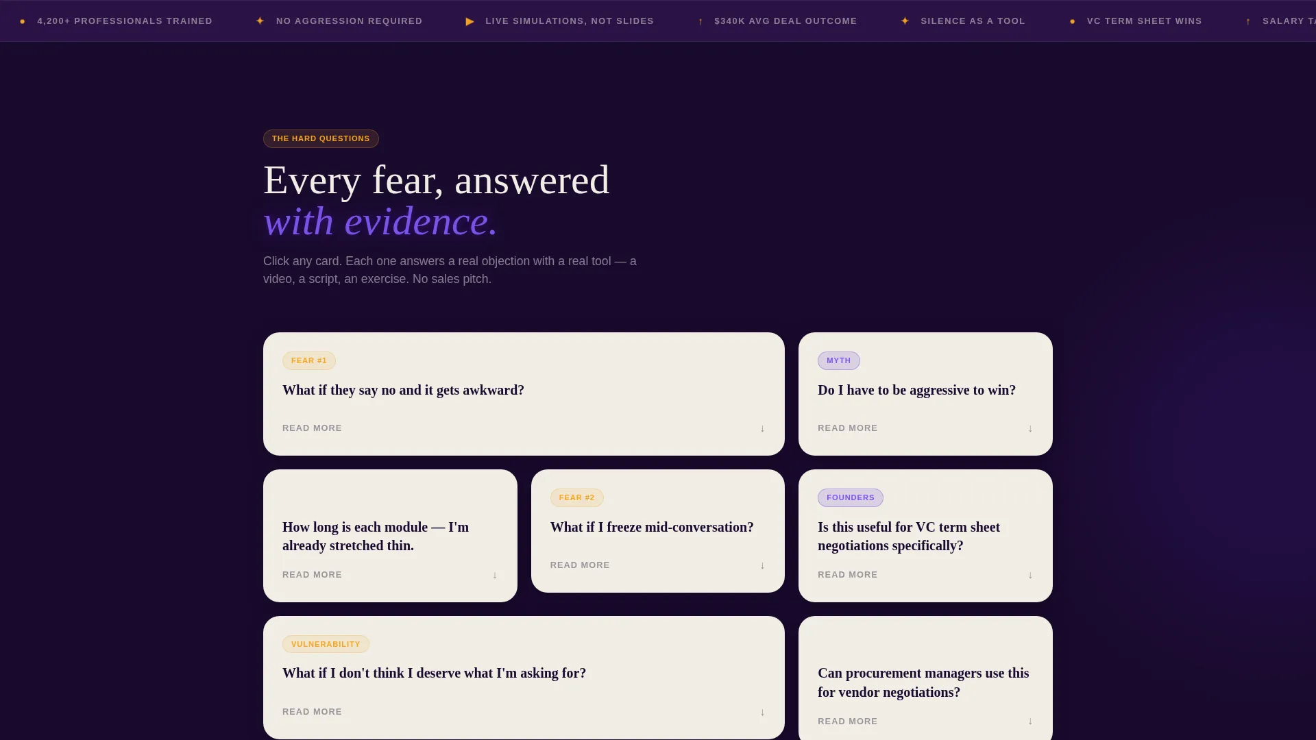 Online Skill Courses FAQ Website Template