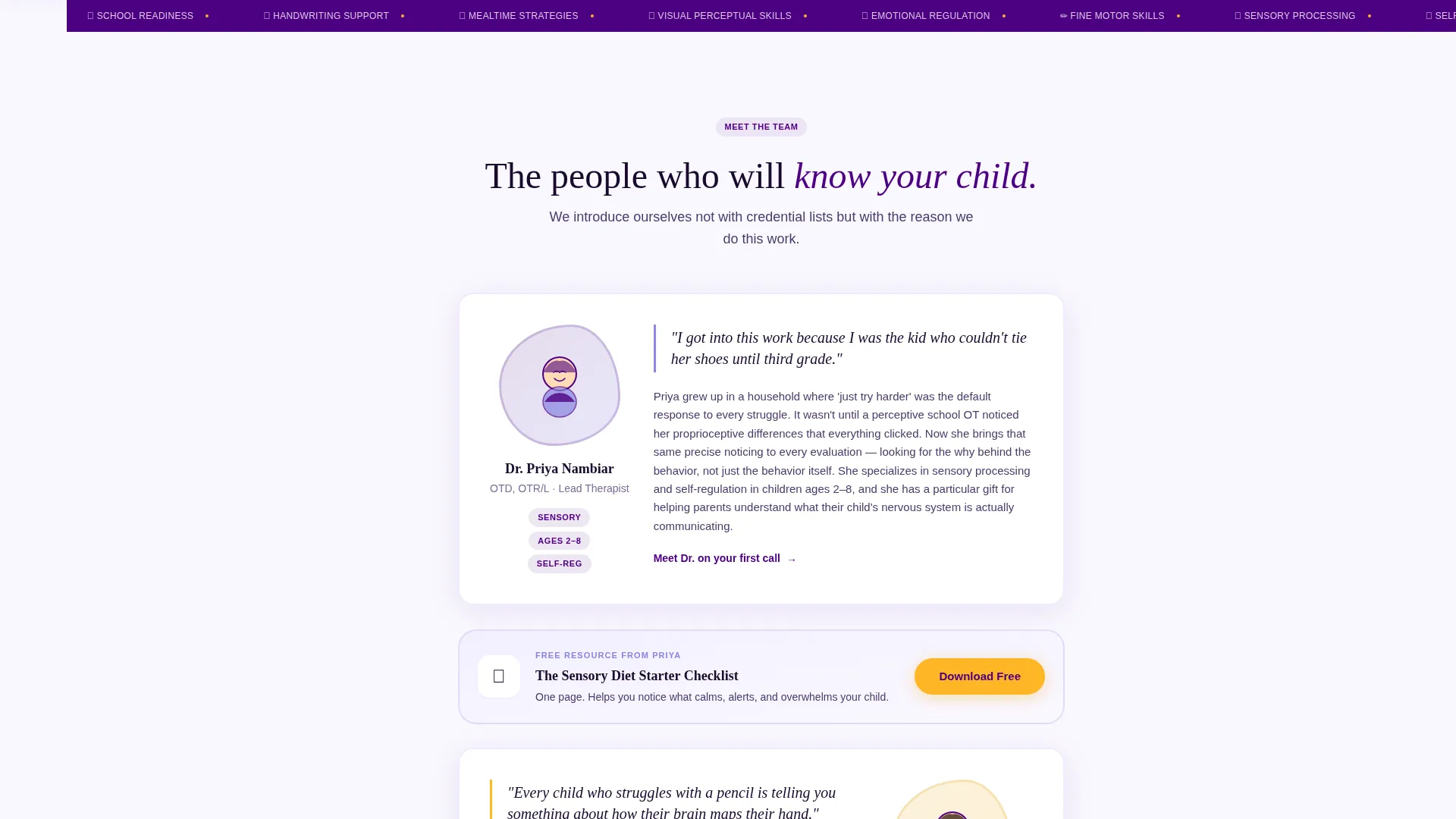 Special Education & Learning Center Professional Website Template