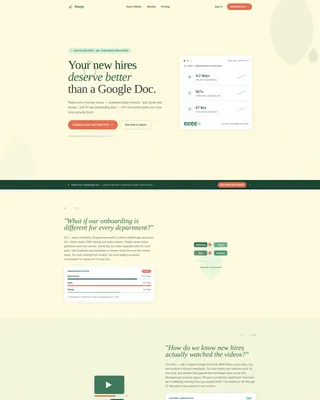 Corporate Training & L&D FAQ Website Template