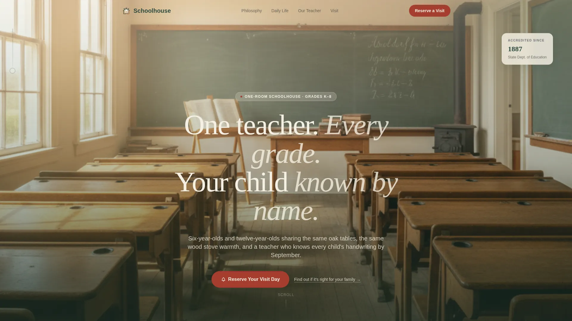 Specialized Certification & Programs Booking Website Template