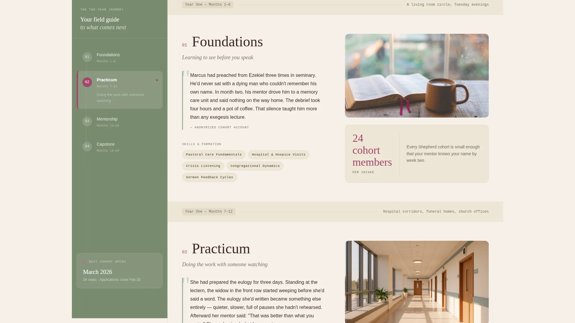 Religious & Theological Education Professional Website Template
