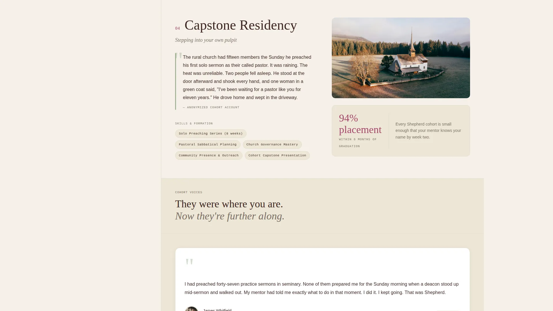Religious & Theological Education Professional Website Template