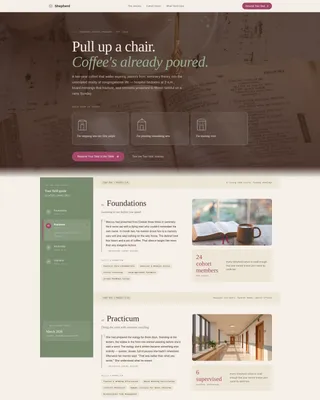 Religious & Theological Education Professional Website Template