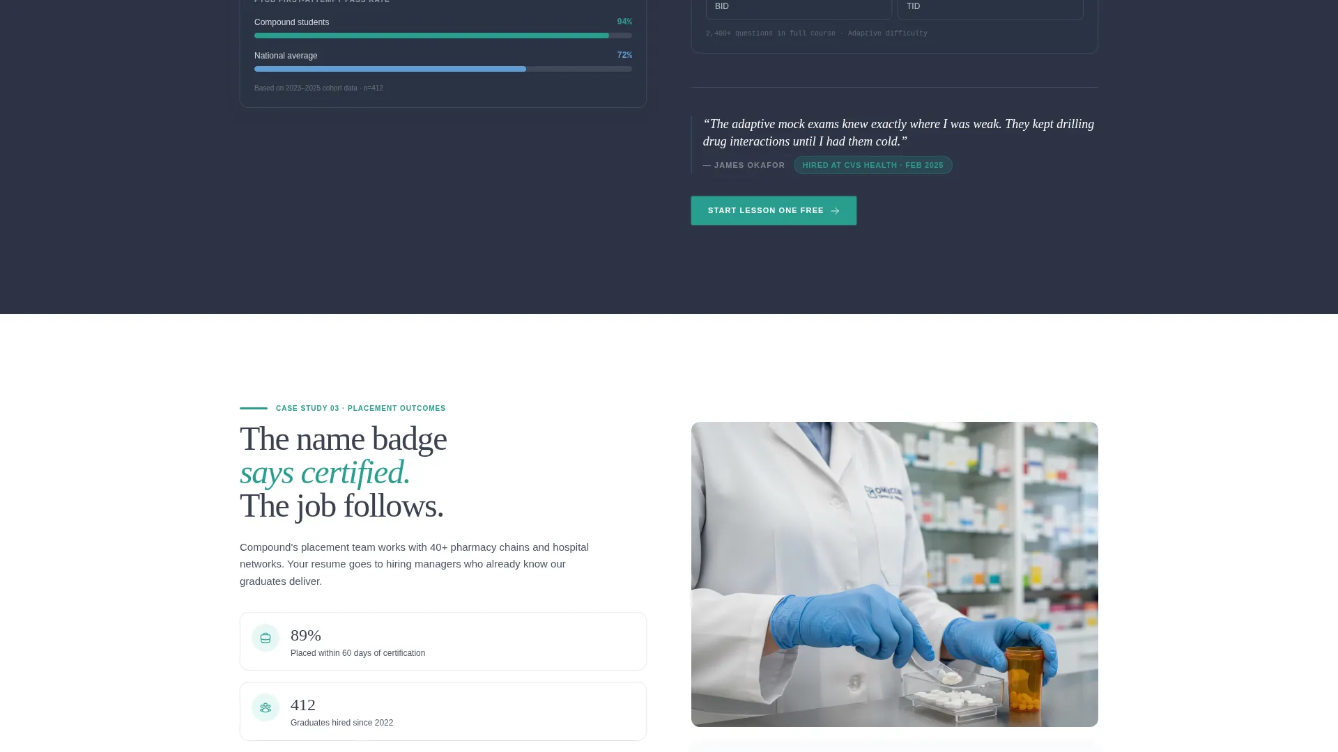 Medical & Healthcare Training Careers Website Template