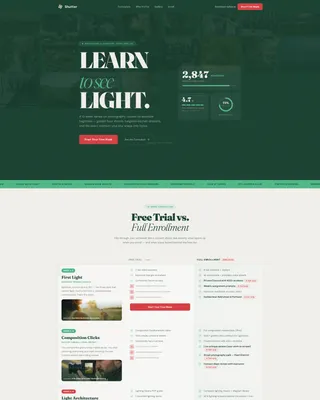 Art & Design School Professional Website Template