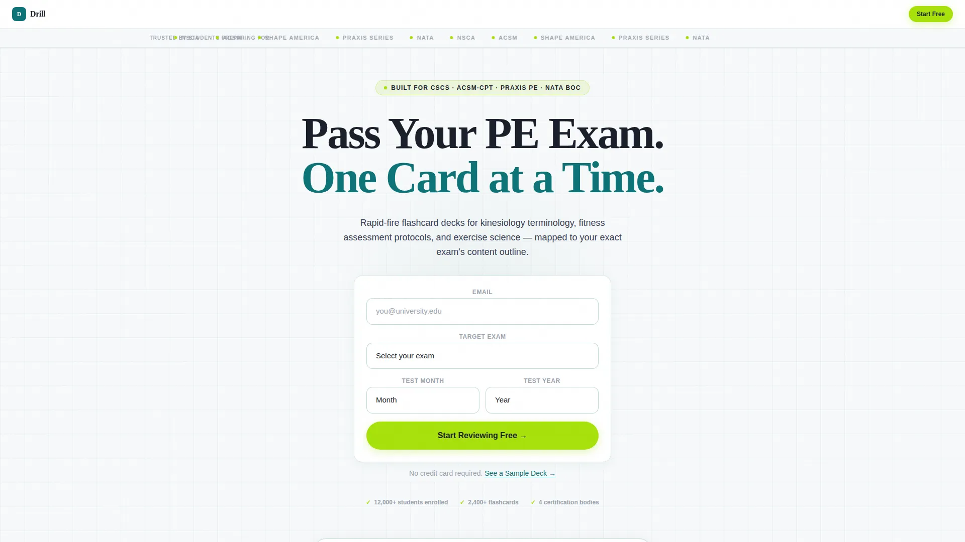 Physical Education Education FAQ Website Template
