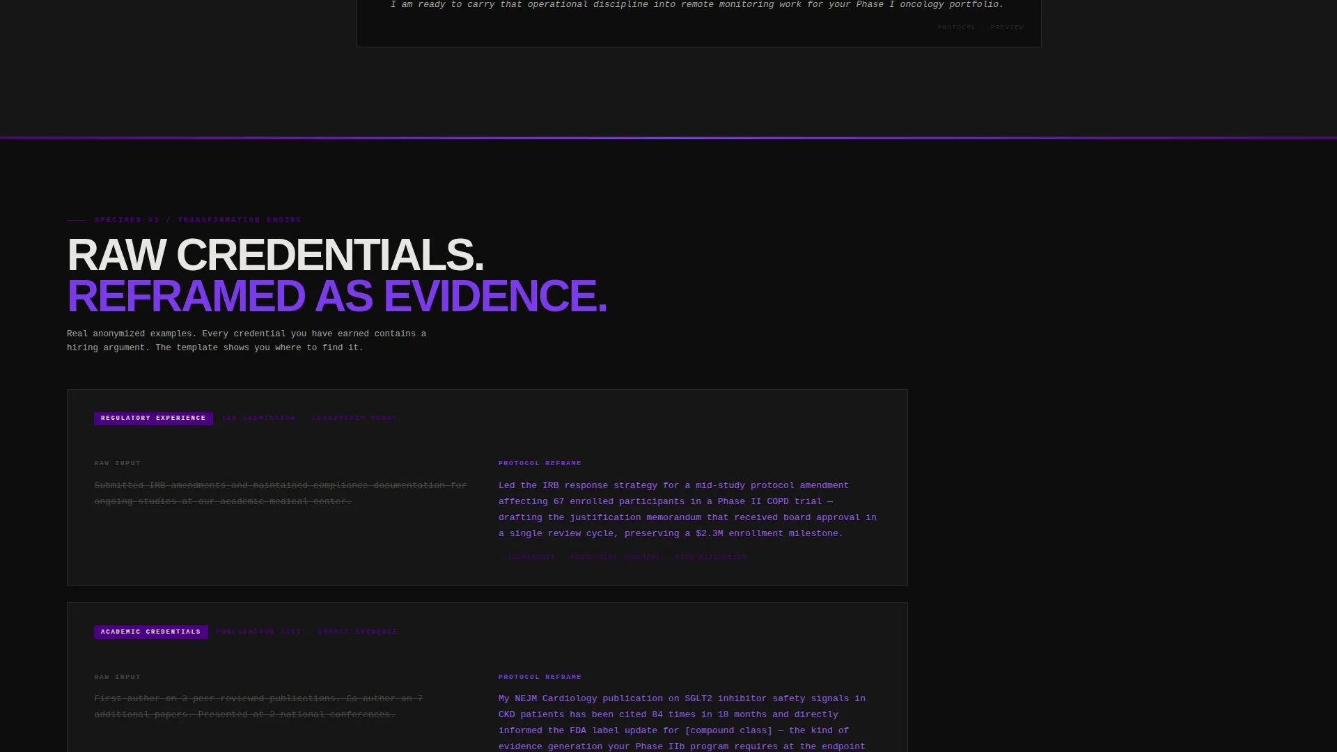Clinical Researcher Career Specialist Careers Website Template