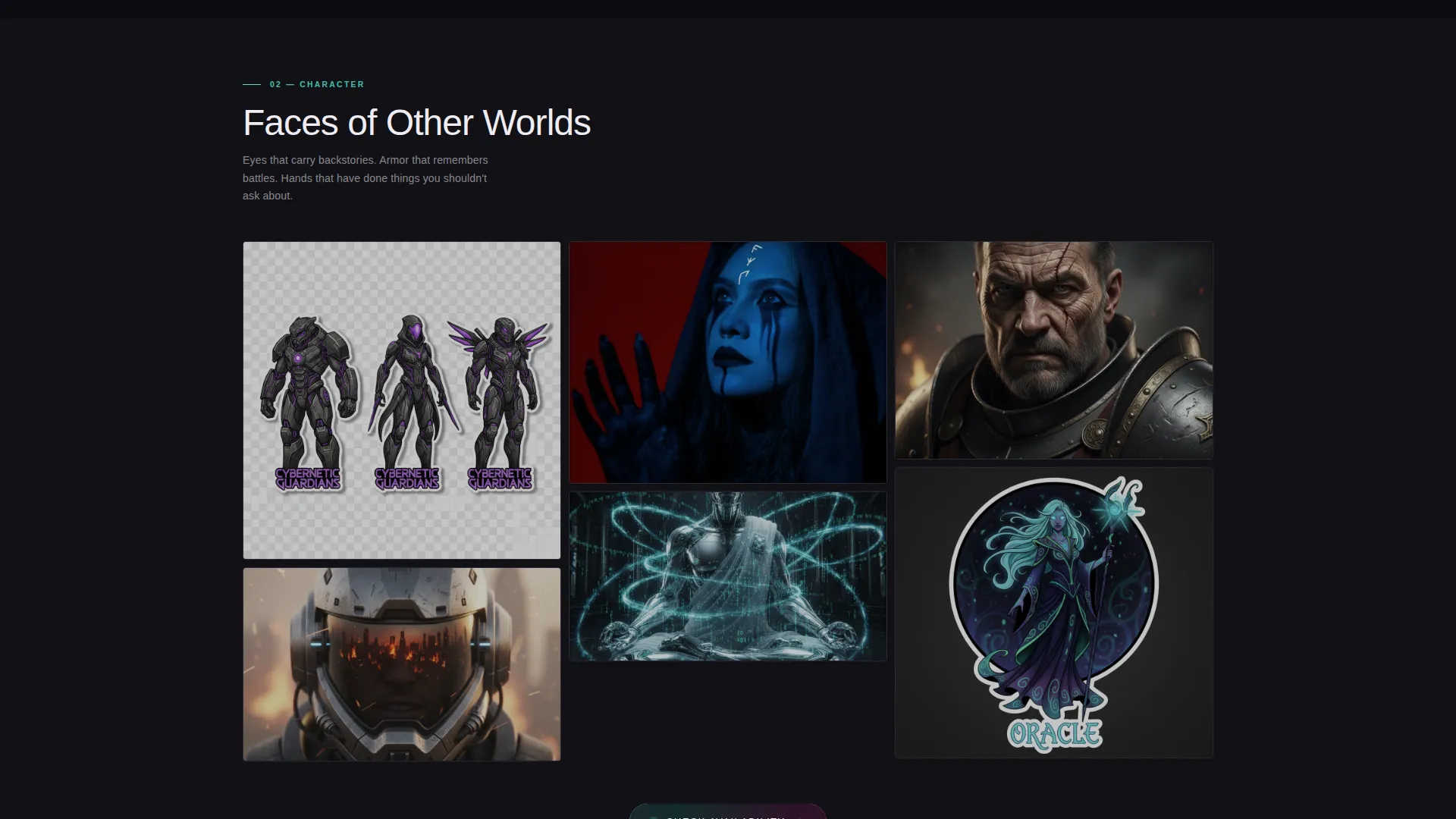 Illustration & Art Portfolio Directory Website Template