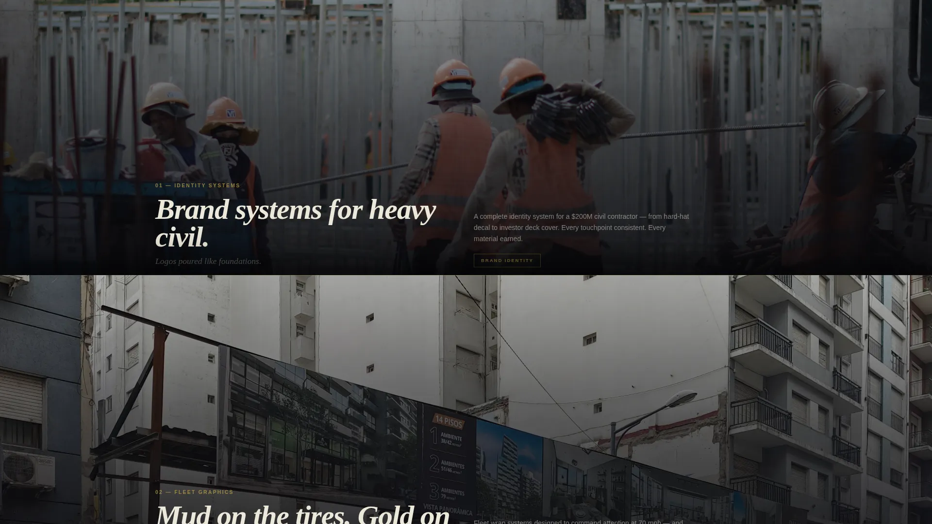 Construction Marketing & Agency Specialist Pre-Launch Website Template