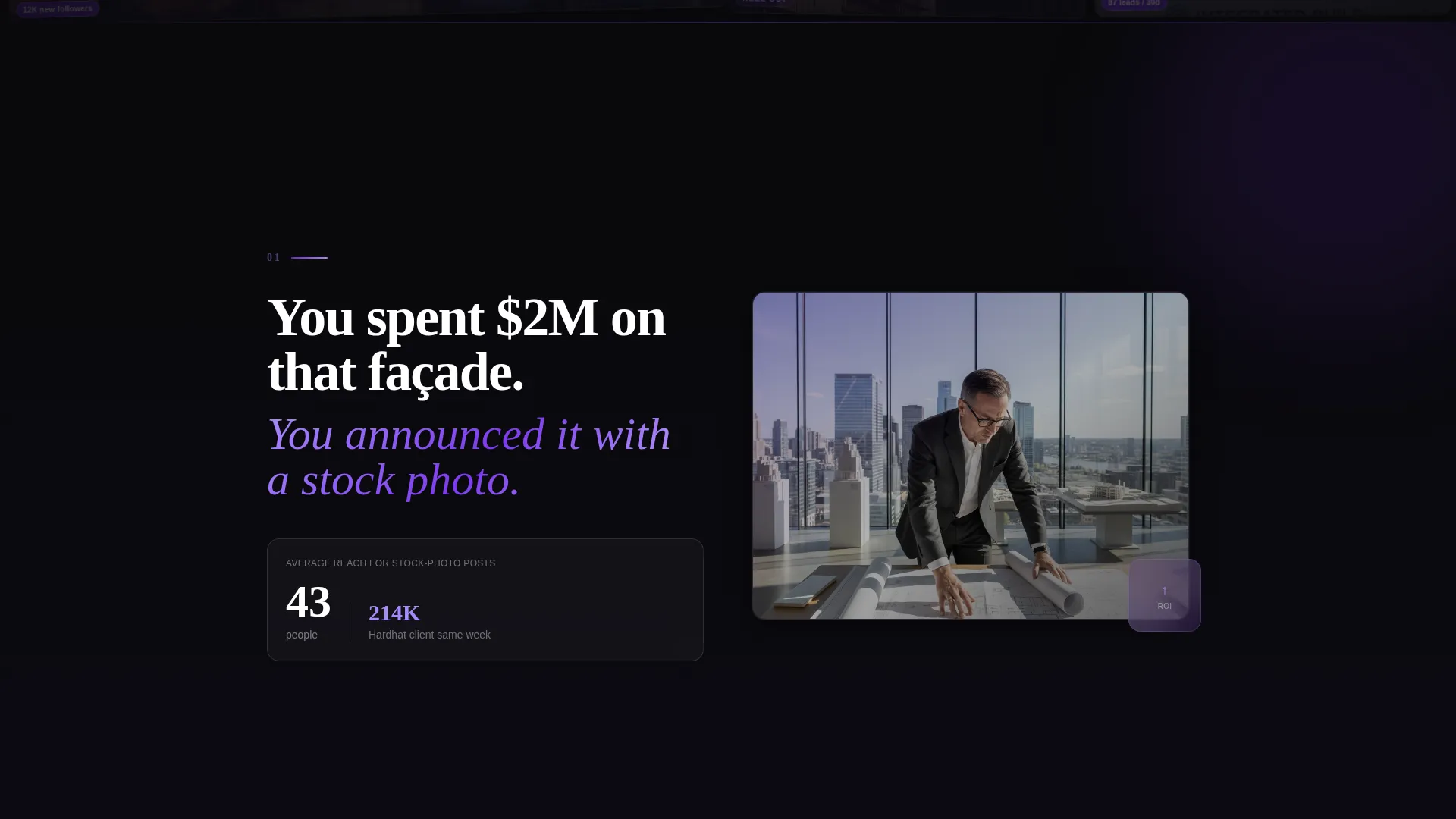 Construction Marketing & Agency Advanced Pre-Launch Website Template
