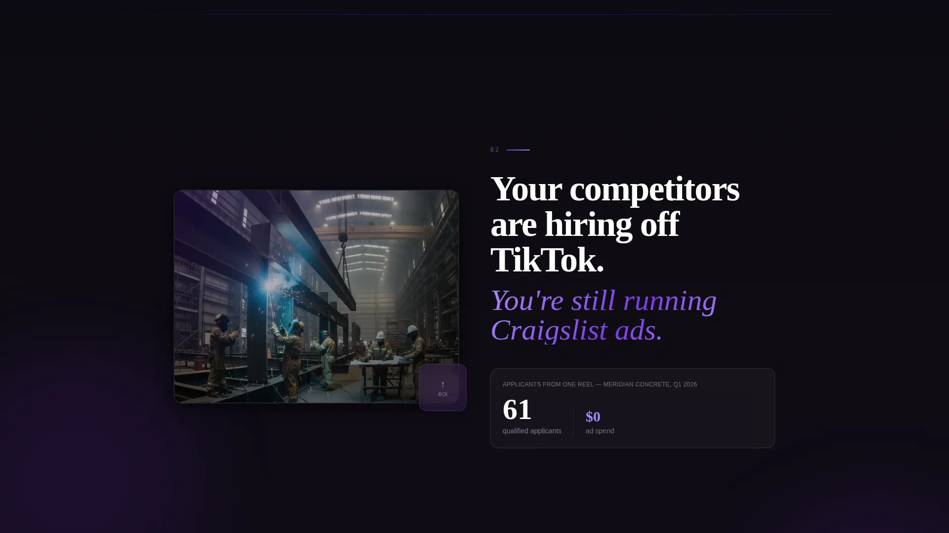 Construction Marketing & Agency Advanced Pre-Launch Website Template