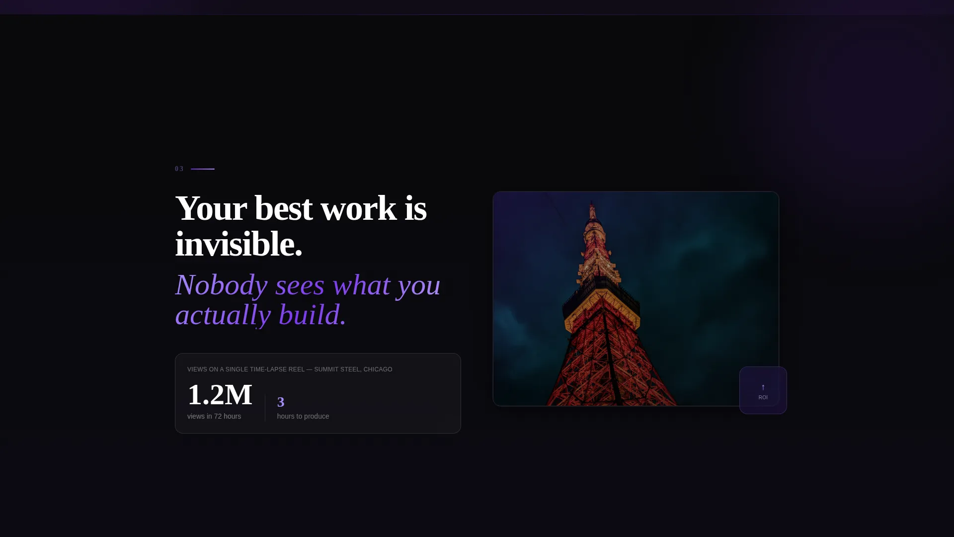 Construction Marketing & Agency Advanced Pre-Launch Website Template