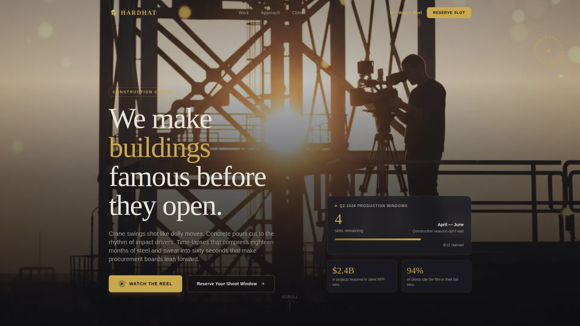 Construction Marketing & Agency Complete Pre-Launch Website Template
