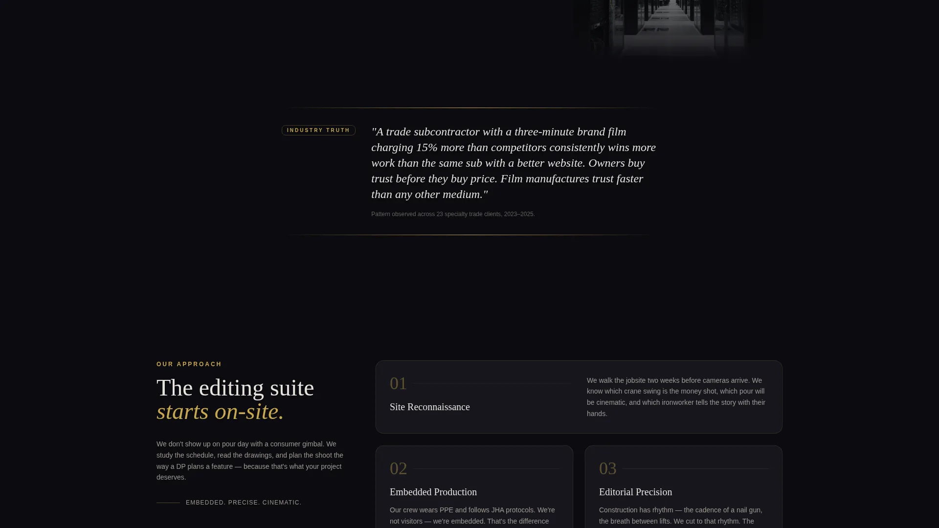 Construction Marketing & Agency Complete Pre-Launch Website Template