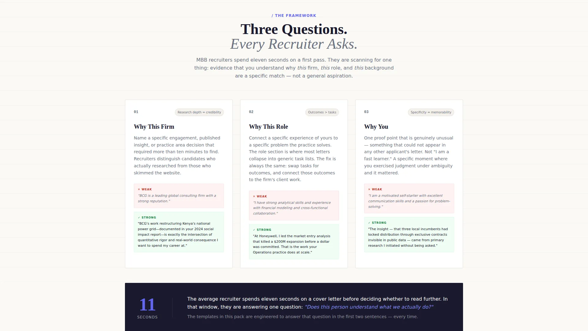 Consultant Career Advanced Portfolio Website Template
