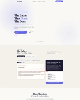 Consultant Career Advanced Portfolio Website Template