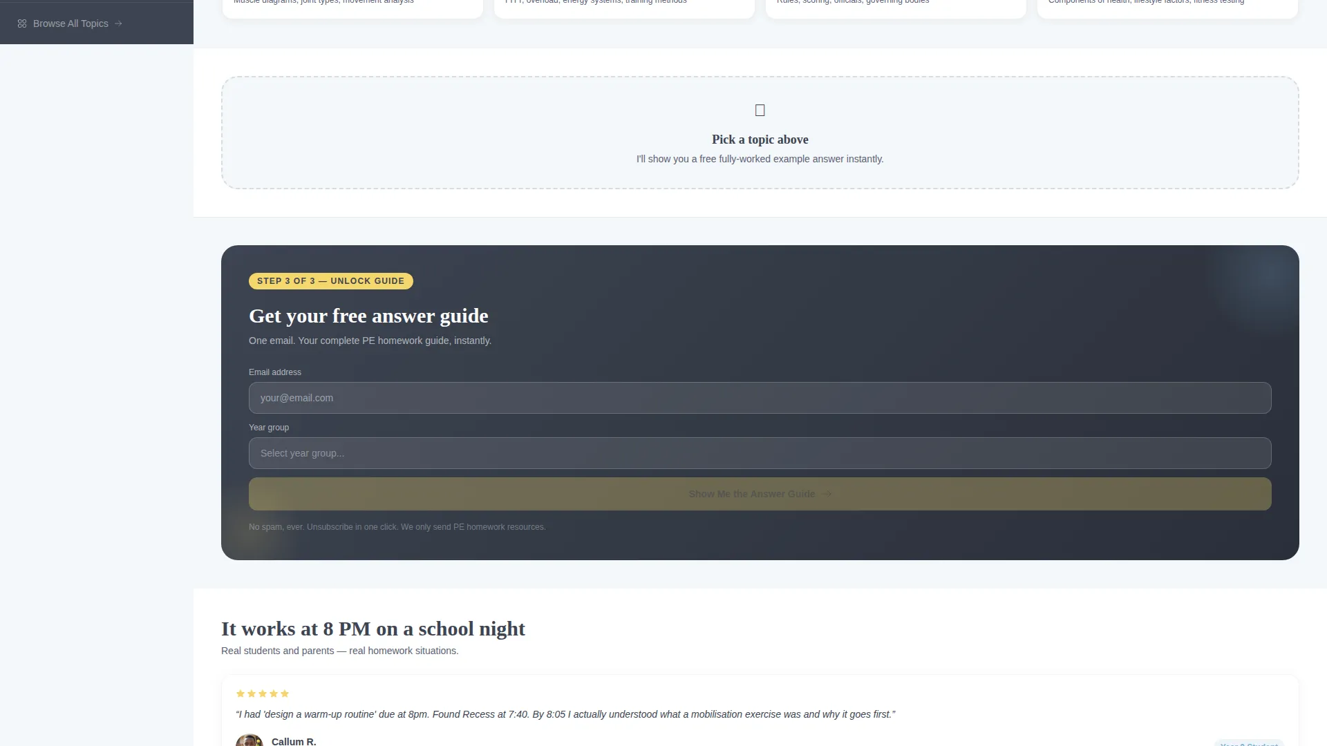 Physical Education Education Education Website Template
